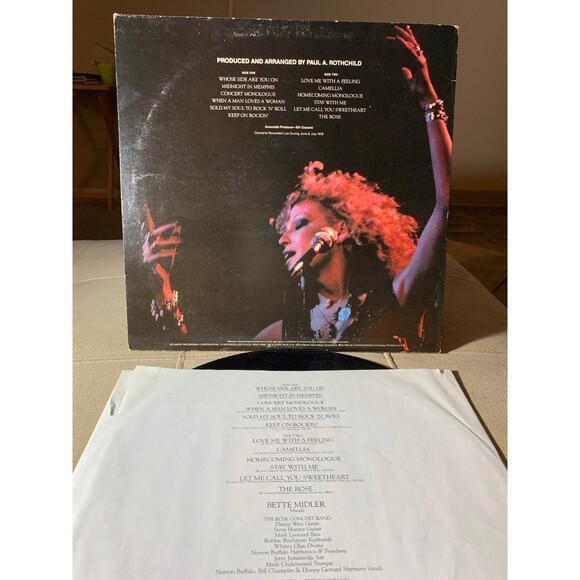 Bette Midler Vinyl Record Album - Picture 2 of 2
